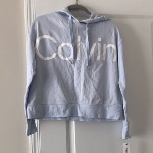 Calvin Klein Performance Light Blue Hoodie